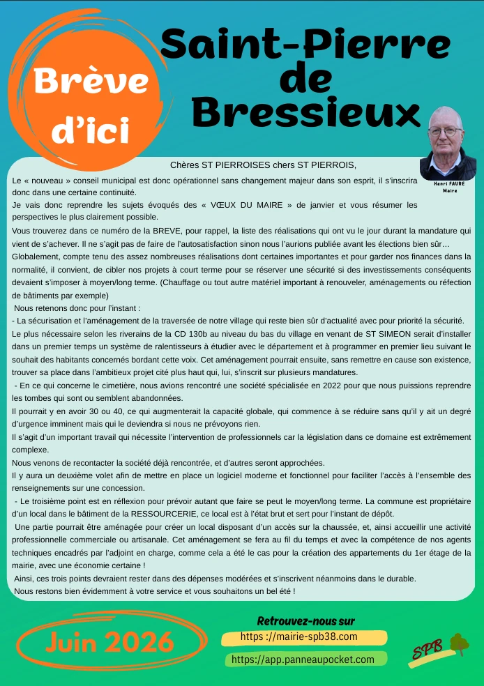 Brève Juillet 2023