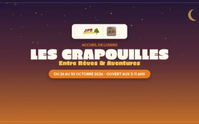 Vacances d&rsquo;automne 2026 – Accueil de loisirs Les Crapouilles