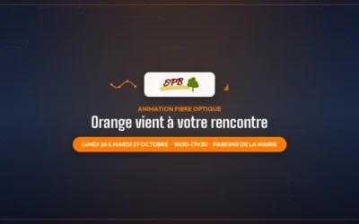 Animation Fibre Optique Orange