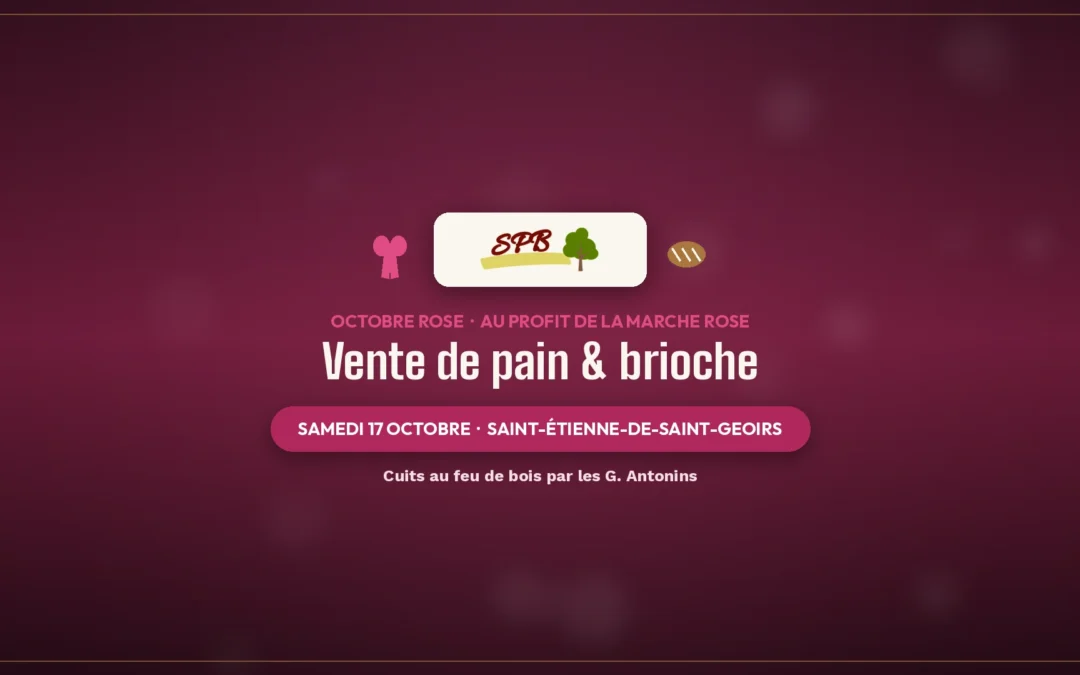 Marche Rose — vente de pain & brioche